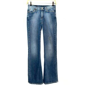 G-Star Raw Comfort Low-Hip Bootcut Jeans Size 30/32 Blue Cotton Blend